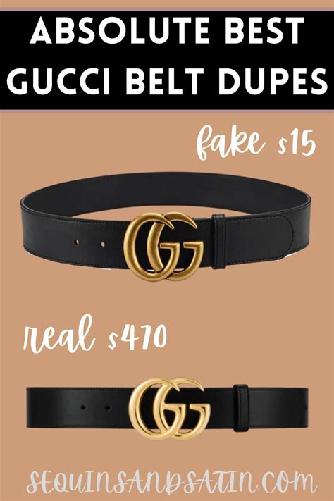 gucci dupe belt